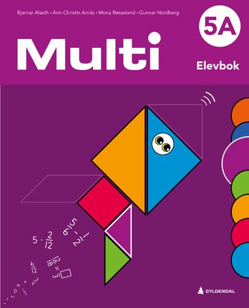 Multi 5A, 3. utg. 9788205515642 Gunnar Nordberg Mona Røsseland Ann-Christin Arnås Bjørnar Alseth Brukte bøker