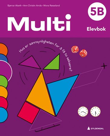 Multi 5B, 3. utg. 9788205531635 Gunnar Nordberg Mona Røsseland Ann-Christin Arnås Bjørnar Alseth Brukte bøker