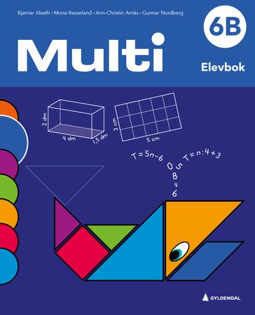 Multi 6B, 3. utg. 9788205531710 Bjørnar Alseth Gunnar Nordberg Mona Røsseland Ann-Christin Arnås Brukte bøker