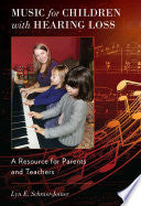 Music for Children with Hearing Loss 9780199855834 Lyn E. Schraer-Joiner Brukte bøker