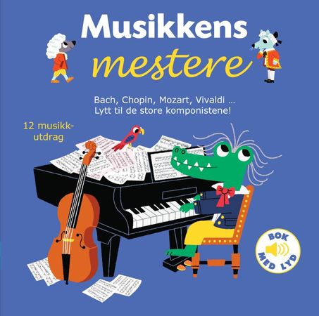 Musikkens mestere 9788281033986  Brukte bøker