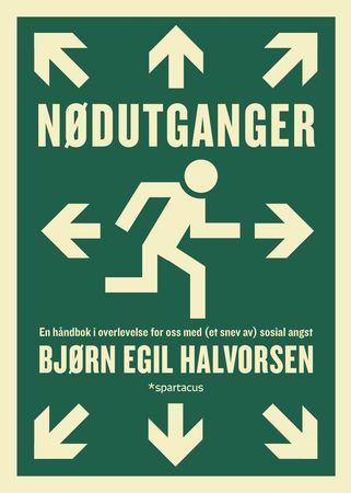 Nødutganger 9788243011601 Bjørn Egil Halvorsen Brukte bøker