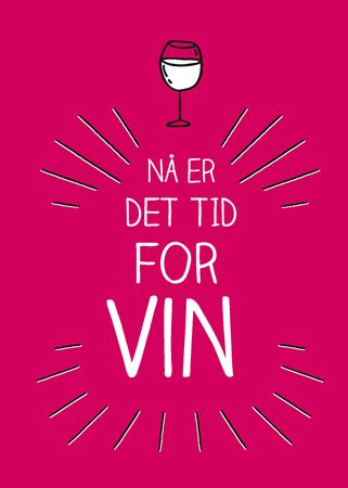 Nå er det tid for vin 9788234100239  Brukte bøker