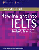 New Insight Into IELTS Student's Book with Answers 9780521680899 Vanessa Jakeman Clare McDowell Brukte bøker