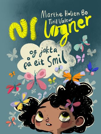Ni løgner og jakta på eit smil 9788234012037 Marthe Holien Bø Brukte bøker