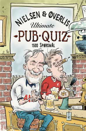 Nielsen og Øverlis ultimate pubquiz 9788281695276 Frode Øverli Atle Nielsen Brukte bøker