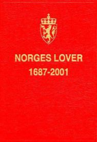 Norges lover : 1687-2001 9788205298934  Brukte bøker