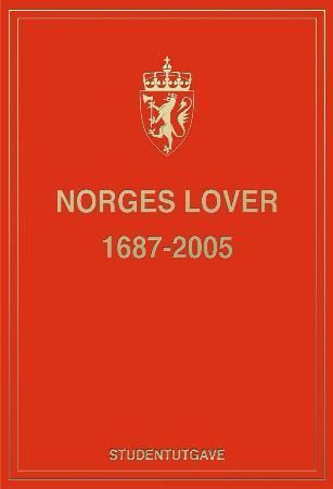 Norges lover 1687-2005 9788205351318  Brukte bøker