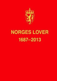 Norges Lover 1687-2013 9788245015713  Brukte bøker