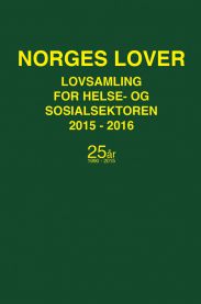 Norges lover lovsamling for helse- og sosialsektoren ... 9788205481268  Brukte bøker