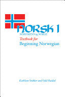 Norsk, Nordmenn Og Norge 1 9780299086909 Kathleen Stokker Haddal Odd Brukte bøker