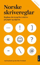 Norske skrivereglar 9788252183054 Jan Olav Fretland Aud S&oslash;yland Brukte bøker