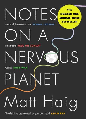 Notes on a nervous planet 9781786892690 Matt Haig Brukte bøker