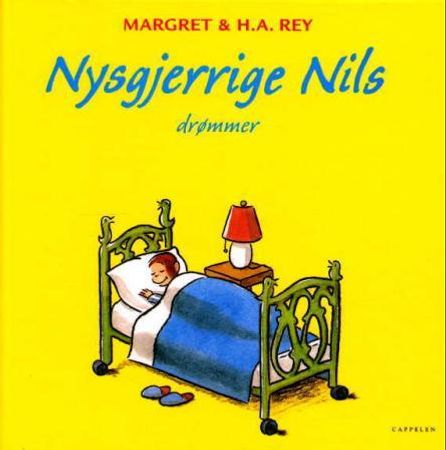 Nysgjerrige Nils drømmer 9788202221416 H.A. Rey Margaret Rey Brukte bøker