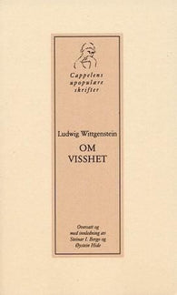 Om visshet 9788202233723 Ludwig Wittgenstein Brukte bøker