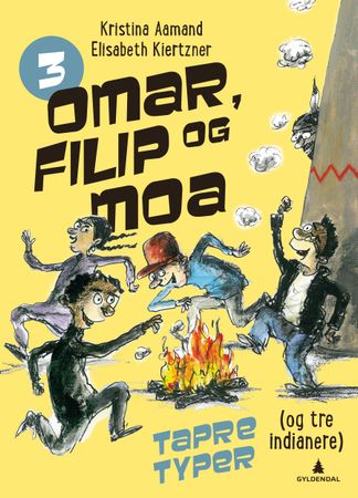 Omar, Filip og Moa 9788205500167 Kristina Aamand Elisabeth Kiertzner Brukte bøker