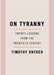 On tyranny 9780804190114 Timothy Snyder Brukte bøker