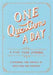 One Question a Day: A Five-Year Journal 9781250108869 Aimee Chase Brukte bøker