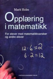Opplæring i matematikk: for elever med matematikkvansker og andre elever 9788202218195 Marit Holm Brukte bøker