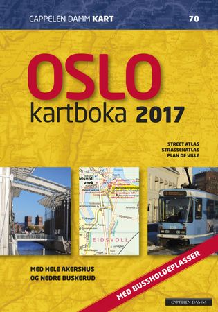Oslo kartboka 2017 9788202534707  Brukte bøker