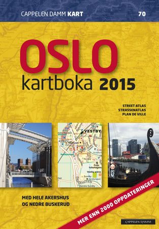 Oslokartboka 2015 9788202474041  Brukte bøker