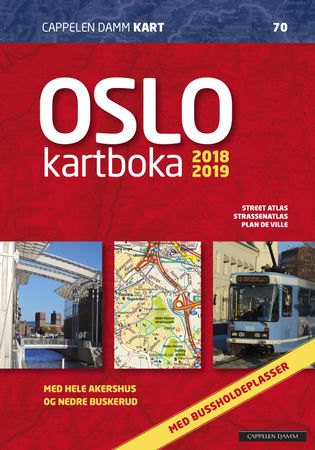 Oslokartboka 2018-2019 9788202578183  Brukte bøker