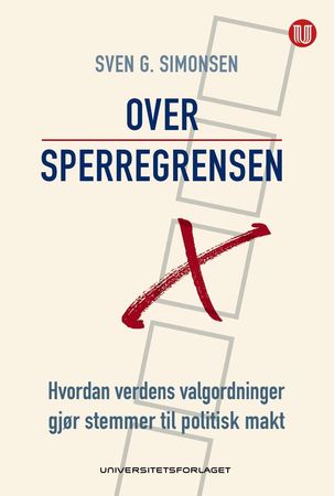Over sperregrensen 9788215031811 Sven G. Simonsen Brukte bøker