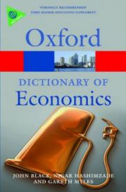 Oxford Dictionary of Economics 9780199237043 John Black Nigar Hashimzade Gareth D. Myles Brukte bøker