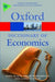 Oxford Dictionary of Economics 9780199237043 John Black Nigar Hashimzade Gareth D. Myles Brukte bøker