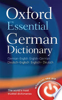 Oxford Essential German Dictionary 9780199576395  Brukte bøker