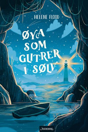 Øya som glitrer i sølv 9788203397066 Helene Flood Brukte bøker