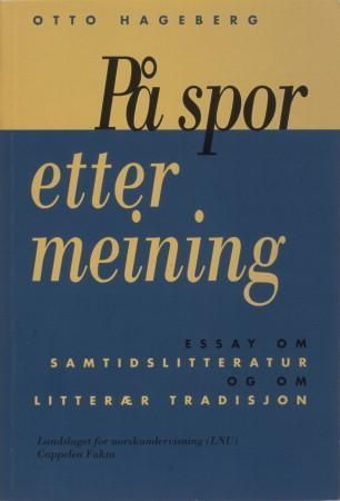 På spor etter meining 9788202142964 Otto Hageberg Brukte bøker