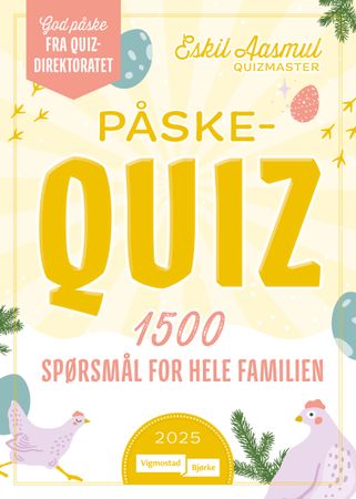 Påskequiz for hele familien 2025 9788241965500 Eskil Aasmul Brukte bøker