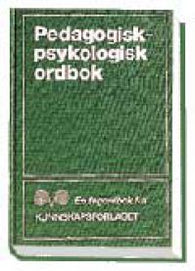 Pedagogisk-psykologisk ordbok 9788257304119  Brukte bøker