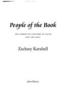 People of the Book 9780719567568 Zachary Karabell Brukte bøker