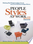 People Styles at Work-- and Beyond 9780814413425 Dorothy Grover Bolton Robert Bolton Brukte bøker