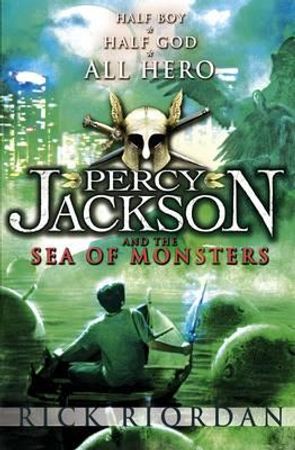 Percy Jackson and the sea of monsters 9780141319148 Rick Riordan Brukte bøker