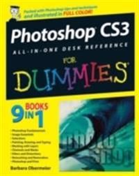 Photoshop CS3 All-in-One Desk Reference For Dummies 9780470111956 Barbara Obermeier Brukte bøker