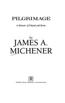 Pilgrimage 9780878579105 James Albert Michener Brukte bøker