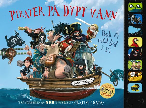 Pirater på dypt vann 9788231613961 Jonny Duddle Brukte bøker