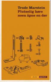 Plutselig høre noen åpne en dør: roman 9788249500512 Trude Marstein Brukte bøker