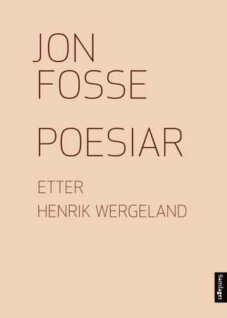 Poesiar 9788252190205 Jon Fosse Brukte bøker