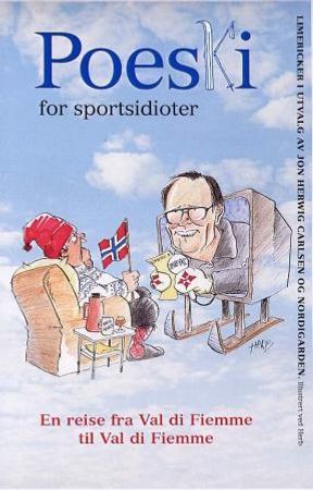 Poeski for sportsidioter 9788291991153 Jon Herwig Carlsen   Brukte bøker