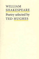 Poetry 9780571203680 Ted Hughes William Shakespeare Brukte bøker