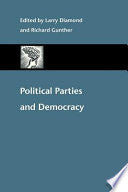 Political Parties and Democracy 9780801868634 Larry Diamond Richard Gunther Brukte bøker