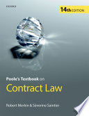 Poole's Textbook on Contract Law 9780198816980 Robert Merkin Séverine Saintier Brukte bøker