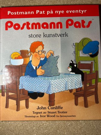 Postmann Pats store kunstverk 9788244502146 John Cunliffe Brukte bøker