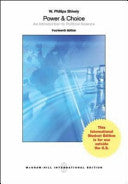 Power & Choice 9781259071256 W. Phillips Shively Brukte bøker