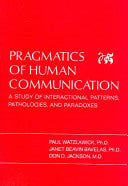 Pragmatics of Human Communication 9780393010091  Brukte bøker