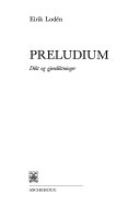 Preludium 9788203173721 Eirik Lodén Brukte bøker